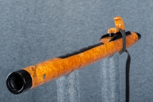 Brown Mallee Burl Native American Flute, Minor, Mid F#-4, #Q12A (5)